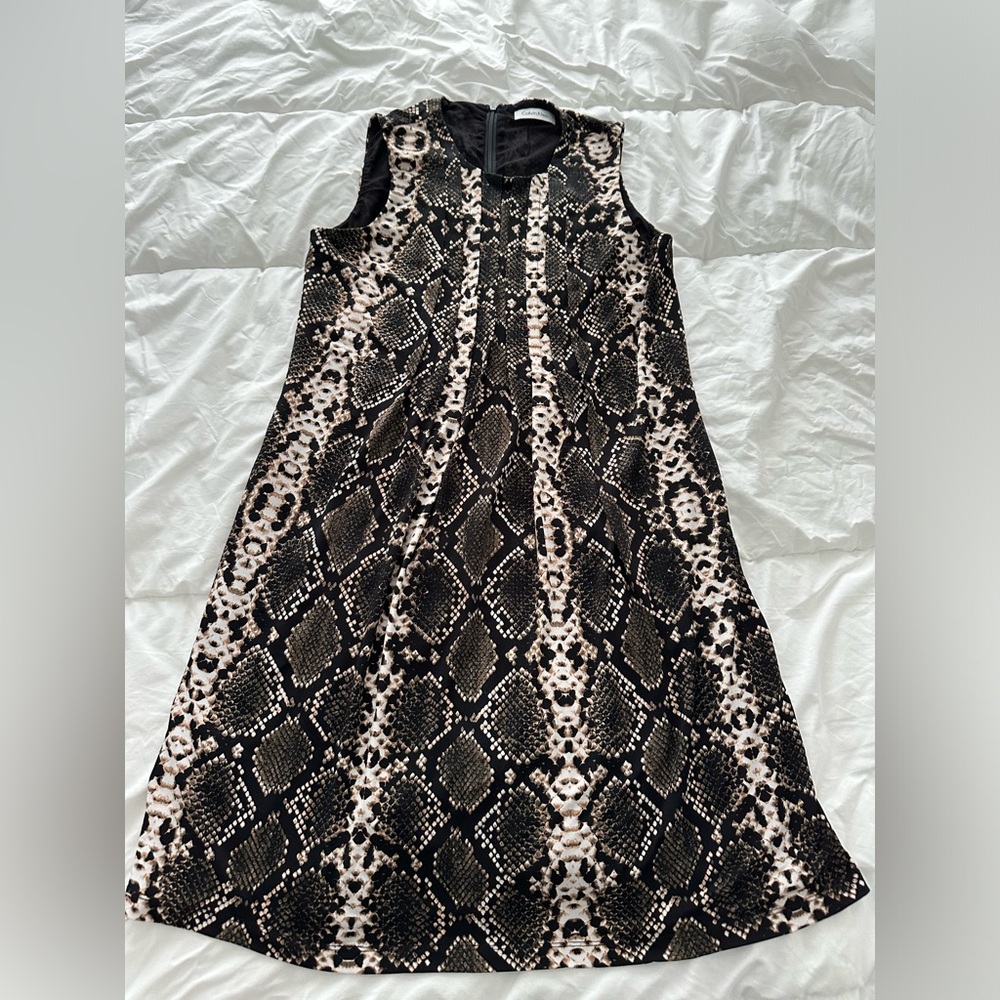 Calvin Klein Snake print dress